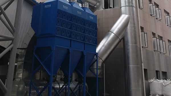 馮家山硅纖公司中央除塵系統(tǒng)